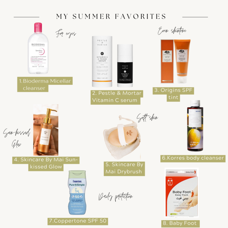 summer skincare